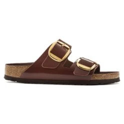 Birkenstock Arizona Natural Leather Patent 19 Birkenstock Arizona Natural Leather Patent -Birkenstock Sandal Shop 1021388 side