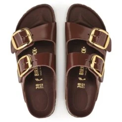 Birkenstock Arizona Natural Leather Patent 17 Birkenstock Arizona Natural Leather Patent -Birkenstock Sandal Shop 1021388 top