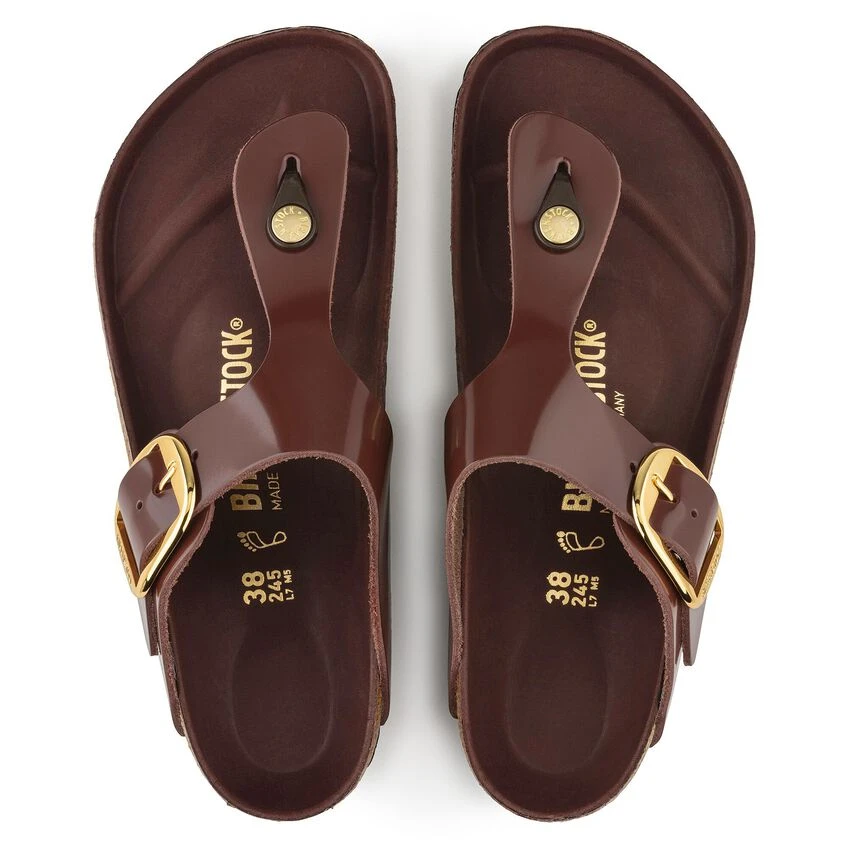 Birkenstock Gizeh Natural Leather Patent 7 Birkenstock Gizeh Natural Leather Patent - Image 6