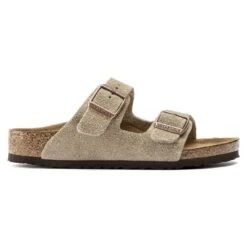 Birkenstock Arizona Kids Suede Leather 14 Birkenstock Arizona Kids Suede Leather -Birkenstock Sandal Shop 1021704 side