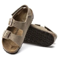 Birkenstock Milano HL Kids Suede Leather -Birkenstock Sandal Shop 1021723 sole