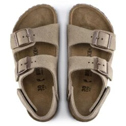 Birkenstock Milano HL Kids Suede Leather -Birkenstock Sandal Shop 1021723 top