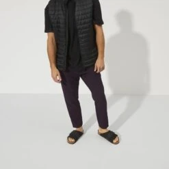 Birkenstock Kyoto Nubuck/Suede Leather 16 Birkenstock Kyoto Nubuck/Suede Leather -Birkenstock Sandal Shop 1022350 f look m