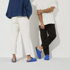 Birkenstock Boston Suede Leather Ultra Blue -Birkenstock Sandal Shop 1022556 detail 7