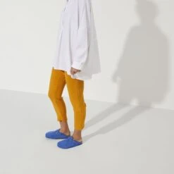 Birkenstock Boston Suede Leather Ultra Blue -Birkenstock Sandal Shop 1022556 f look f