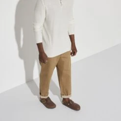 Birkenstock Boston Natural Leather -Birkenstock Sandal Shop 1022589 f look m