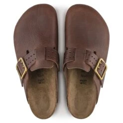 Birkenstock Boston Natural Leather -Birkenstock Sandal Shop 1022589 top