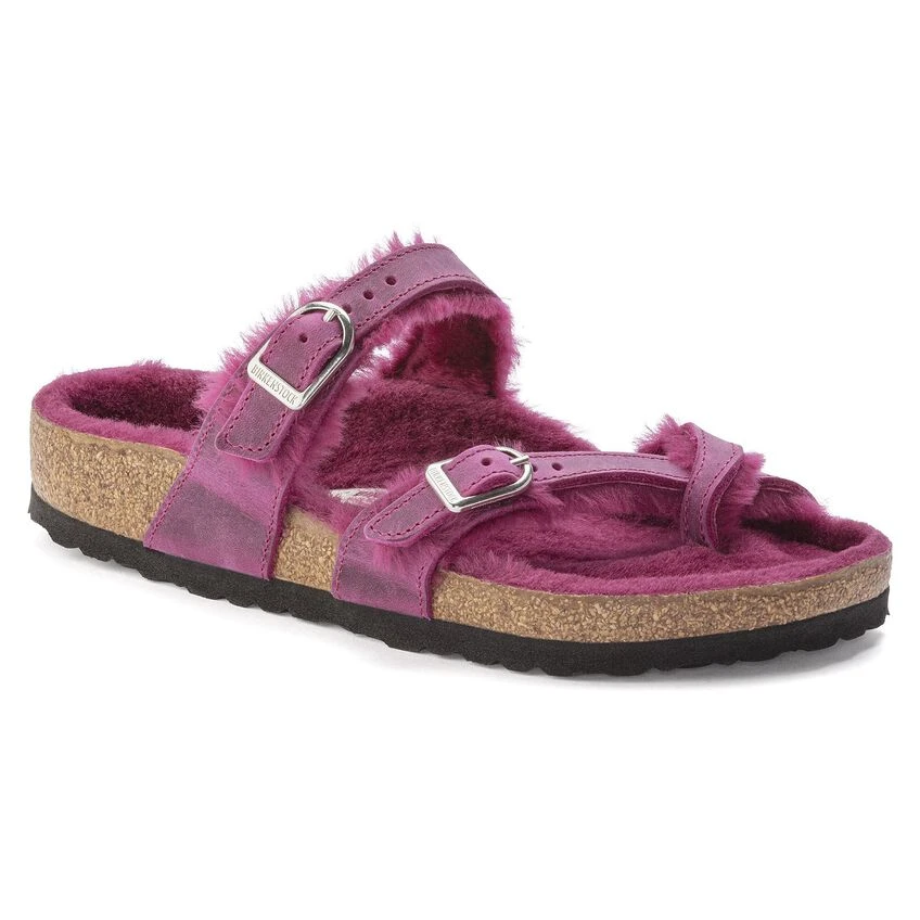 Birkenstock Mayari Shearling Oiled Leather 4 Birkenstock Mayari Shearling Oiled Leather - Image 2