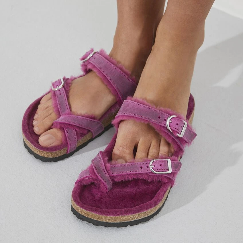 Birkenstock Mayari Shearling Oiled Leather 12 Birkenstock Mayari Shearling Oiled Leather - Image 10