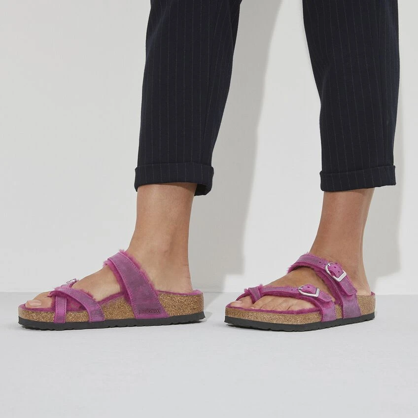 Birkenstock Mayari Shearling Oiled Leather 6 Birkenstock Mayari Shearling Oiled Leather - Image 4