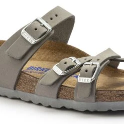 Birkenstock Franca Nubuck Leather -Birkenstock Sandal Shop 1023375 detail 1