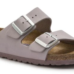 Birkenstock Arizona Nubuck Leather -Birkenstock Sandal Shop 1023382 detail 1