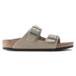 Birkenstock Arizona Kids Birko-Flor Nubuck 14 Birkenstock Arizona Kids Birko-Flor Nubuck -Birkenstock Sandal Shop 1023408 side