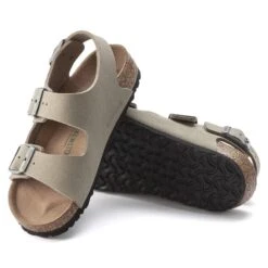Birkenstock Milano Kids Birko-Flor Nubuck 11 Birkenstock Milano Kids Birko-Flor Nubuck -Birkenstock Sandal Shop 1023423 sole