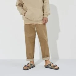 Birkenstock Arizona Birko-Flor Nubuck 14 Birkenstock Arizona Birko-Flor Nubuck -Birkenstock Sandal Shop 1023427 f look m