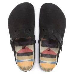 Birkenstock Boston Suede Leather Black 17 Birkenstock Boston Suede Leather Black -Birkenstock Sandal Shop 1023452 top
