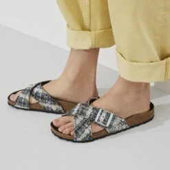 Birkenstock Siena Synthetic Material/Textile -Birkenstock Sandal Shop 1023504 f closeup f