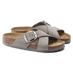 Birkenstock Siena Big Buckle Nubuck Leather -Birkenstock Sandal Shop 1023550 pair