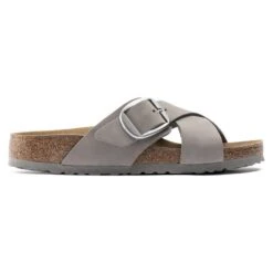 Birkenstock Siena Big Buckle Nubuck Leather -Birkenstock Sandal Shop 1023550 side