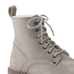 Birkenstock Bryson Shearling Nubuck Leather -Birkenstock Sandal Shop 1023642 detail 1