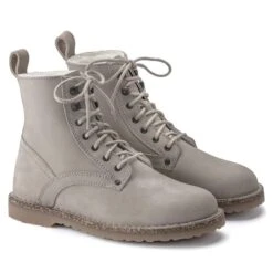 Birkenstock Bryson Shearling Nubuck Leather -Birkenstock Sandal Shop 1023642 pair