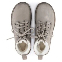 Birkenstock Bryson Shearling Nubuck Leather -Birkenstock Sandal Shop 1023642 top