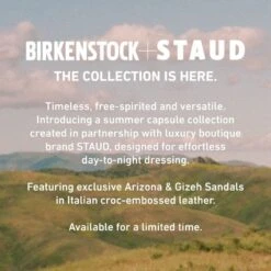 Birkenstock Arizona Big Buckle Embossed Natural Leather Cognac -Birkenstock Sandal Shop 1023766 f look f