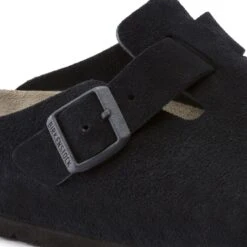 Birkenstock Boston Suede Leather Midnight -Birkenstock Sandal Shop 1023865 detail 1