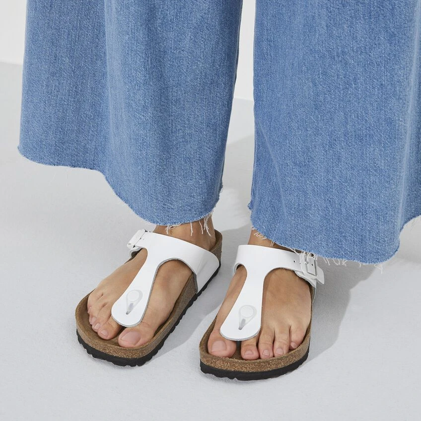 Birkenstock Gizeh Natural Leather Patent 6 Birkenstock Gizeh Natural Leather Patent - Image 4