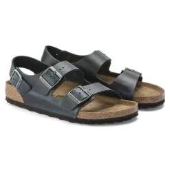Birkenstock Milano Oiled Leather -Birkenstock Sandal Shop 1023924 pair