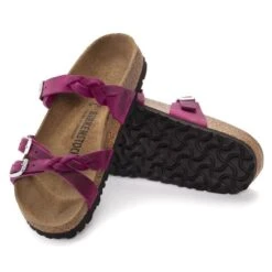 Birkenstock Franca Braid Oiled Leather Festival Fuchsia 15 Birkenstock Franca Braid Oiled Leather Festival Fuchsia -Birkenstock Sandal Shop 1023978 sole