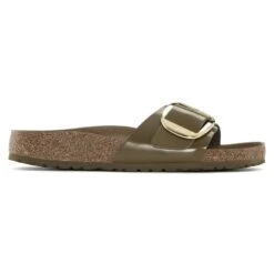 Birkenstock Madrid Natural Leather Patent -Birkenstock Sandal Shop 1024141 side