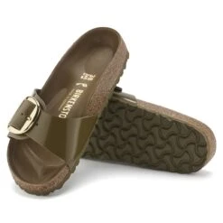 Birkenstock Madrid Natural Leather Patent -Birkenstock Sandal Shop 1024141 sole