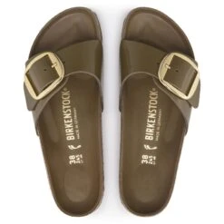 Birkenstock Madrid Natural Leather Patent -Birkenstock Sandal Shop 1024141 top