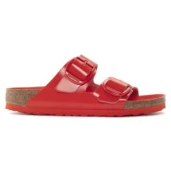 Birkenstock Natural Leather Patent -Birkenstock Sandal Shop 1024148 side