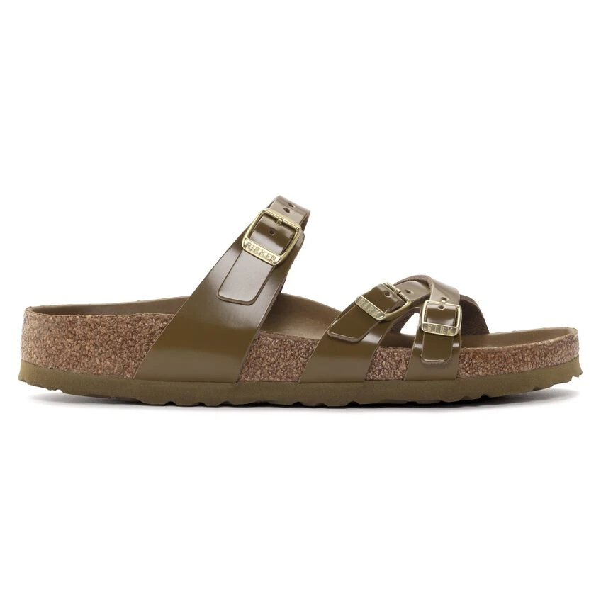 Birkenstock Franca Natural Leather Patent 10 Birkenstock Franca Natural Leather Patent - Image 8