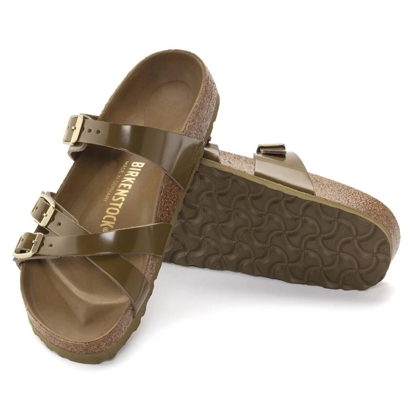 Birkenstock Franca Natural Leather Patent 7 Birkenstock Franca Natural Leather Patent - Image 5