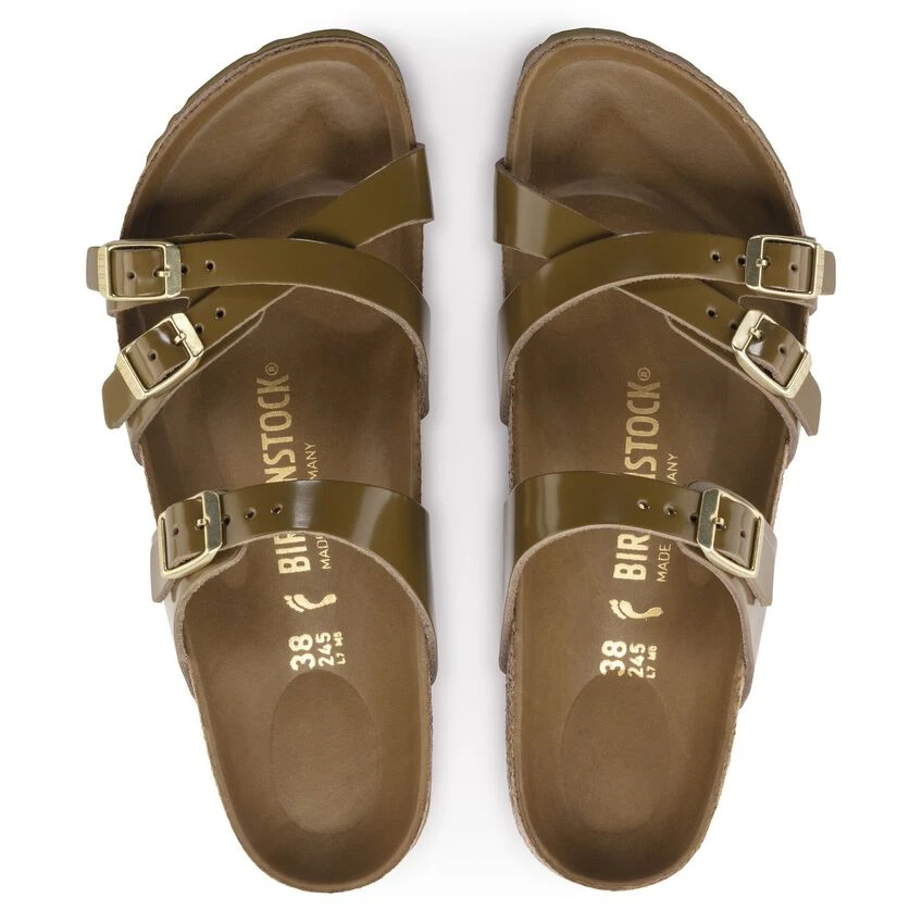 Birkenstock Franca Natural Leather Patent 8 Birkenstock Franca Natural Leather Patent - Image 6