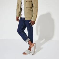 Birkenstock Kyoto Nubuck/Suede Leather 16 Birkenstock Kyoto Nubuck/Suede Leather -Birkenstock Sandal Shop 1024526 f look m