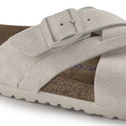 Birkenstock Lugano Suede Leather -Birkenstock Sandal Shop 1024534 detail 1