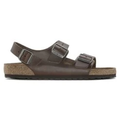Birkenstock Milano Natural Leather -Birkenstock Sandal Shop 1024911 side