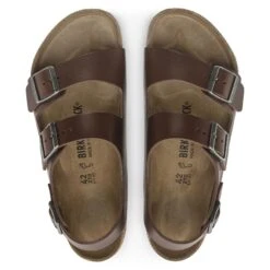 Birkenstock Milano Natural Leather -Birkenstock Sandal Shop 1024911 top