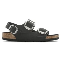 Birkenstock Milano Big Buckle Oiled Leather 19 Birkenstock Milano Big Buckle Oiled Leather -Birkenstock Sandal Shop 1024943 side
