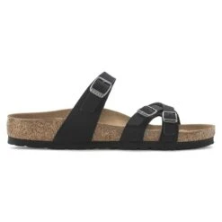 Birkenstock Franca Birko-Flor Nubuck -Birkenstock Sandal Shop 1024948 side