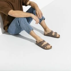 Birkenstock Arizona Birko-Flor Nubuck 24 Birkenstock Arizona Birko-Flor Nubuck -Birkenstock Sandal Shop 151183 detail 5