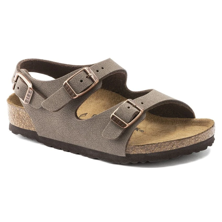 Birkenstock Roma Birko-Flor Nubuck Mocha 3 Birkenstock Roma Birko-Flor Nubuck Mocha