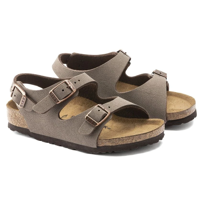 Birkenstock Roma Birko-Flor Nubuck Mocha 9 Birkenstock Roma Birko-Flor Nubuck Mocha - Image 7