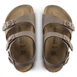 Birkenstock Roma Birko-Flor Nubuck Mocha 16 Birkenstock Roma Birko-Flor Nubuck Mocha -Birkenstock Sandal Shop 233073 top