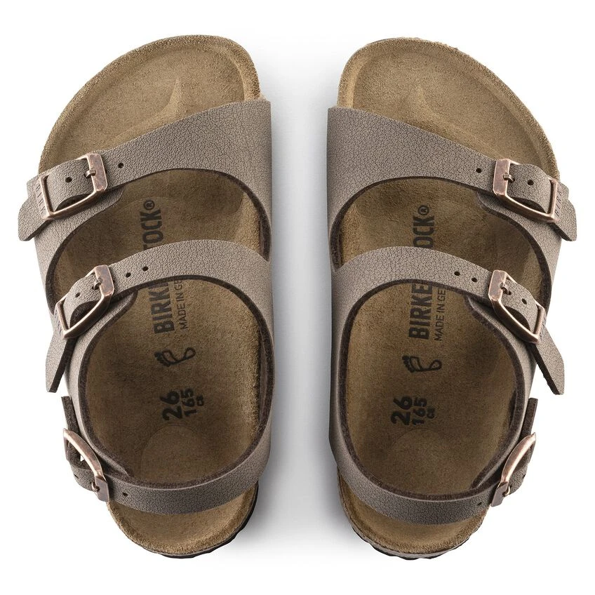 Birkenstock Roma Birko-Flor Nubuck Mocha 8 Birkenstock Roma Birko-Flor Nubuck Mocha - Image 6