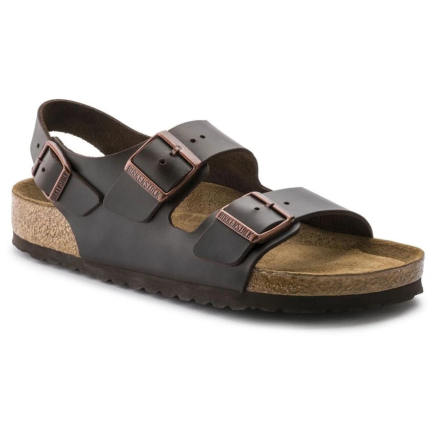 Birkenstock Milano Real Leather Soft Footbed 4 Birkenstock Milano Real Leather Soft Footbed - Image 2